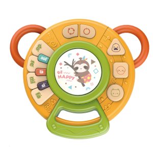 Home Jouet musical interactif Alquerque pour bébé avec touches piano et tambour